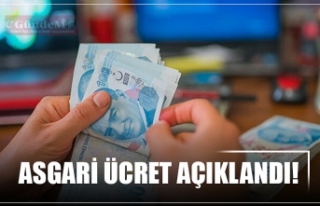 ASGARİ ÜCRET AÇIKLANDI!