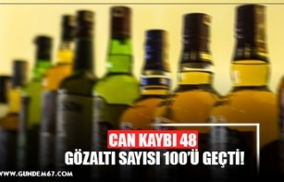 CAN KAYBI 48  GÖZALTI SAYISI 100’Ü GEÇTİ!