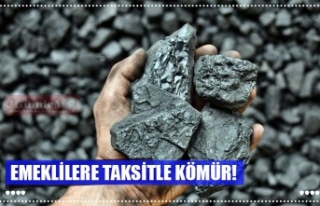 EMEKLİLERE TAKSİTLE KÖMÜR!