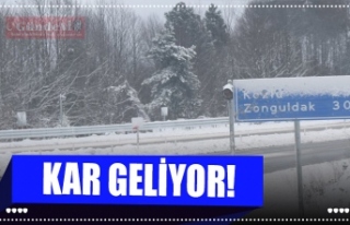 KAR GELİYOR!