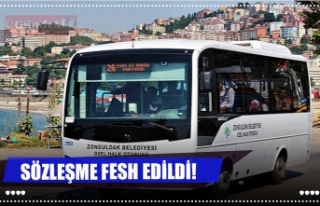 SÖZLEŞME FESH EDİLDİ!