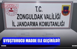 UYUŞTURUCU MADDE ELE GEÇİRİLDİ!