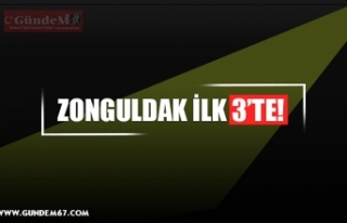 ZONGULDAK İLK 3’TE!