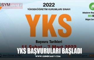 YKS BAŞVURULARI BAŞLADI