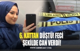 6. KATTAN DÜŞTÜ! FECİ  ŞEKİLDE CAN VERDİ!