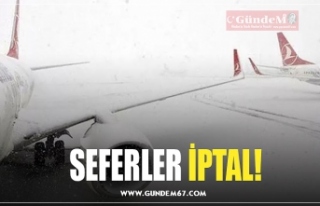 SEFERLER İPTAL!