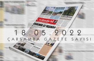 18.05.2022 ÇARŞAMBA GAZETE SAYISI