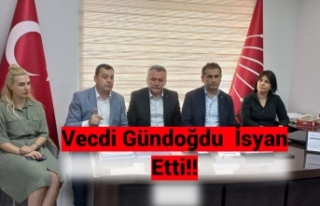 Vecdi Gündoğdu  İsyan Etti!!