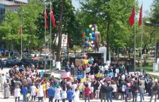 Alaplıda engelli haftası yürüyüşü