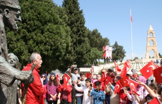 Çanakkale'yi Çanakkale'de anlattı