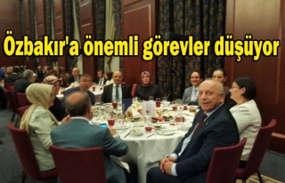 Özbakır'a önemli görevler düşüyor