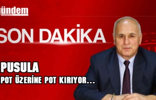 Pusula pot üzerine pot kırıyor…