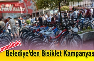 Belediyesinden bisiklet kampanyası