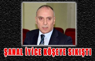 Şanal iyice köşeye sıkıştı