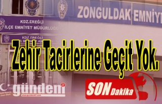 Zehir Tacirlerine Geçit Yok