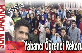 BEÜ'de  Yabancı Öğrenci Rekoru