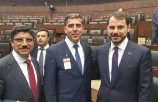 Düzceli muhtarlar  AK Parti grup toplantısında