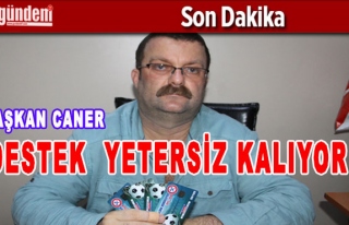 DESTEK  YETERSİZ KALIYOR