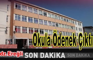 Okula ödenek çıktı