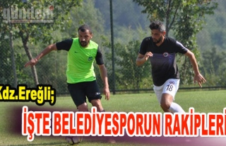 İşte Ereğli Belediyesporun Rakipleri