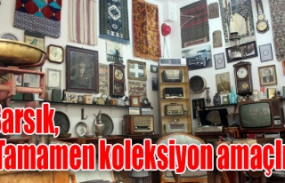 Sarsık, "Tamamen koleksiyon amaçlı.