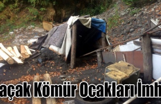 Kaçak Kömür Ocakları İmha