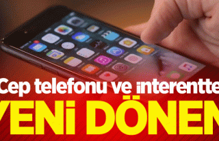 Telefonu ve interentte yeni dönem