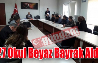 Yeni eğitim öğretim yılında 27 okulumuz beyaz...