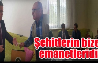 Şehitlerin bize emanetleridir