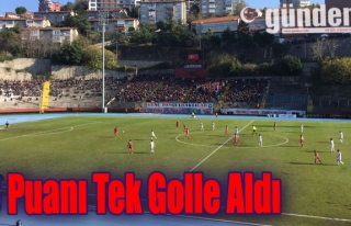 3 Puanı Tek Golle Aldık