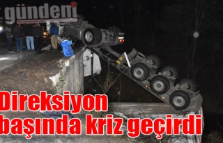 Direksiyon başında kriz geçirdi