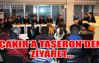 Çakır'a Taşeron'den Ziyaret...