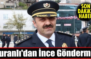 Turanlı'dan İnce Gönderme