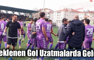 Beklenen Gol Uzatmalarda Geldi