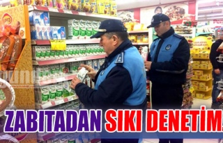 Zabıtadan sıkı denetim...