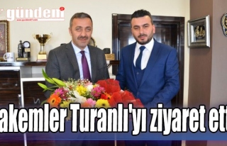 Hakemler Turanlı'yı ziyaret etti