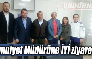 Emniyet Müdürüne İYİ ziyaret