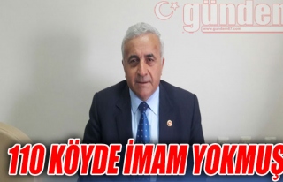 110 köyde imam yokmuş