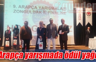 Devrekli öğrencilere Arapça yarışmada ödül...