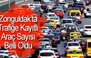 Trafiğe kayıtlı araç sayısı açıklandı