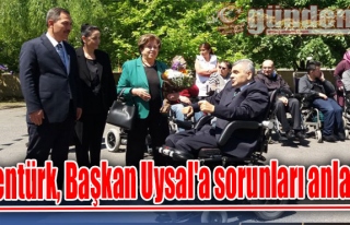 Şentürk, Başkan Uysal'a sorunları anlattı