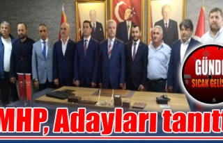 MHP, Adayları tanıttı