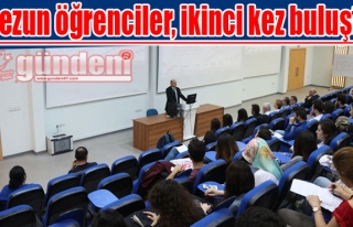 Mezun öğrenciler, ikinci kez buluştu