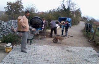 YALNIZÇAM´A PARKE YOL ÇALIŞMASI