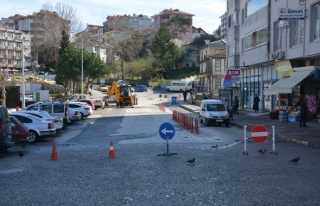 Düzce'de doğalgaz borusu patladı ..