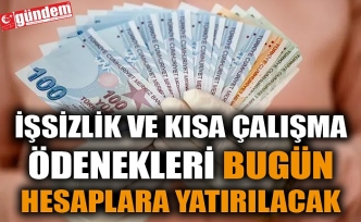 İŞSİZLİK VE KISA ÇALIŞMA ÖDENEKLERİ BUGÜN HESAPLARA YATIRILACAK