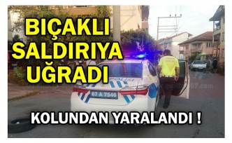 BIÇAKLI SALDIRIYA UĞRADI