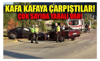 KAFA KAFAYA ÇARPIŞTILAR! ÇOK SAYIDA YARALI VAR!